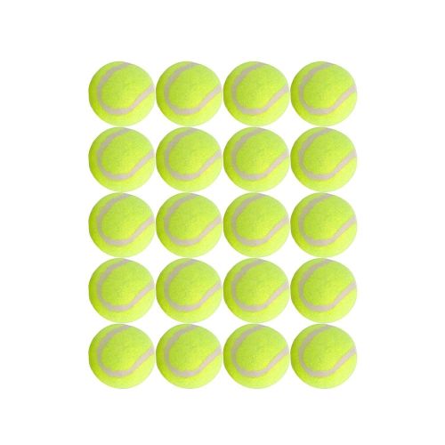 Dog Tennis Balls 20 Pack Pet Tennis Ball for Small Dogs Premium Fetch Toy Non-Toxic Non-Abrasive Material