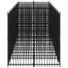 Outdoor Dog Kennel Steel 158.8 ft²